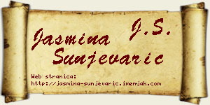 Jasmina Šunjevarić vizit kartica